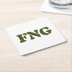 FNG RECHTECKIGER PAPPUNTERSETZER