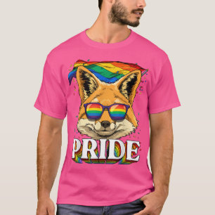 Fo Gay Pride Lgbt Rainbow Flag Sonnenbrille Lgbtq T-Shirt