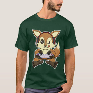 Fo Mit Spielcontroller I Lustiges Gaming I Gamer g T-Shirt