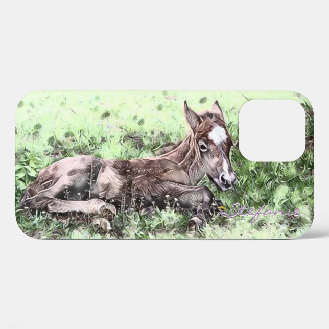 Foal iPhone 12 Case herunterladen (Rückseite (Horizontal))
