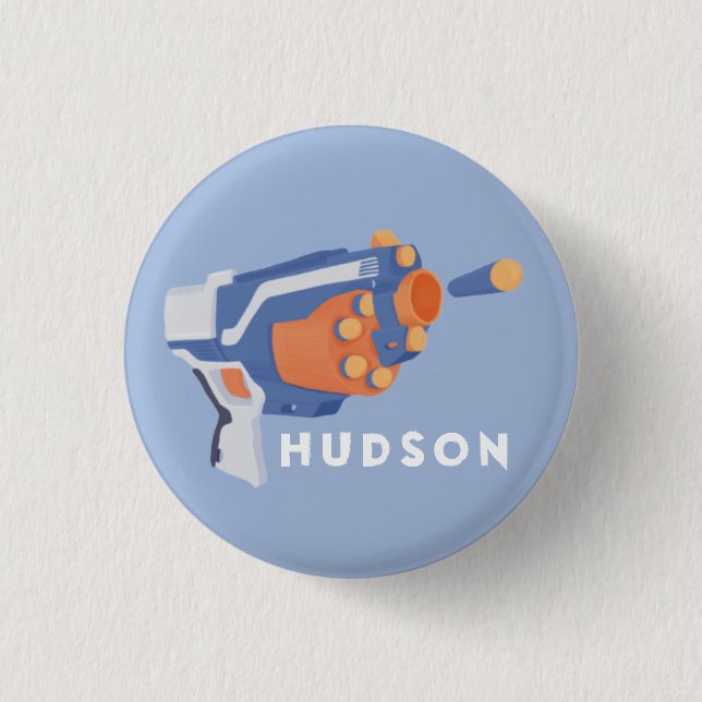 Foam dart gun custom design button (Vorderseite)