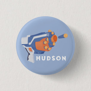 Foam dart gun custom design button