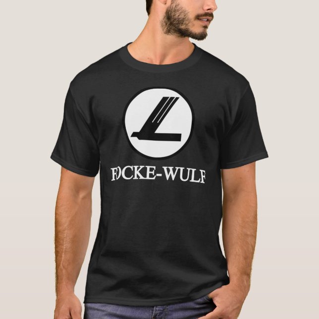 Focke-Wulf Aircraft Logo (White) Essential T - Shi T-Shirt (Vorderseite)