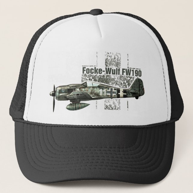 Focke-Wulf FW 190 Truckerkappe (Vorderseite)