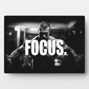 FOCUS - "Body Gebäude" Motivierend Fotoplatte