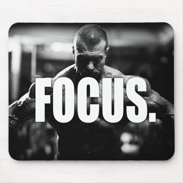 FOCUS - "Body Gebäude" Motivierend Mousepad (Vorne)