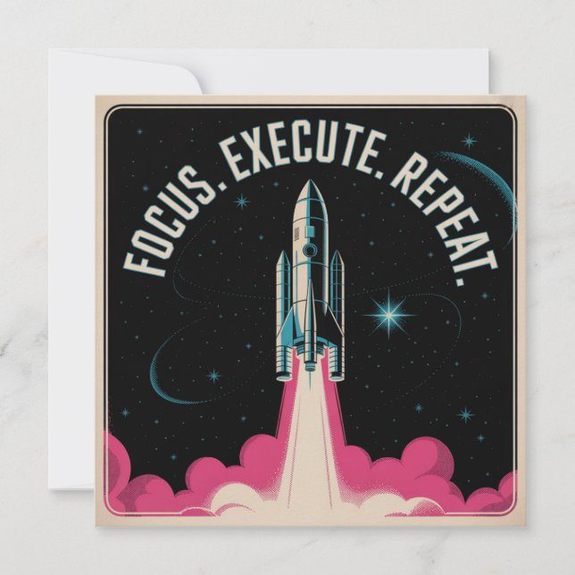 Focus. Execute. Repeat (Vorderseite)