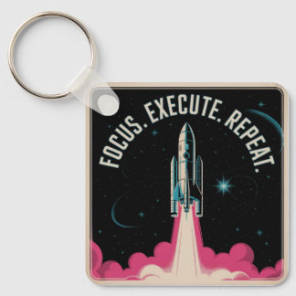 Focus. Execute. Repeat Schlüsselanhänger