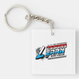  FOCUS LESSONS LEARN ACRYLIC KEYCHAIN  SCHLÜSSELANHÄNGER