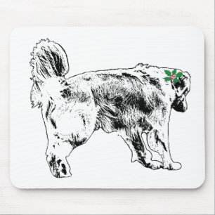 Focus Pad: Eine Schneeflocke Mousepad