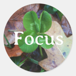 Focus Träger Runder Aufkleber