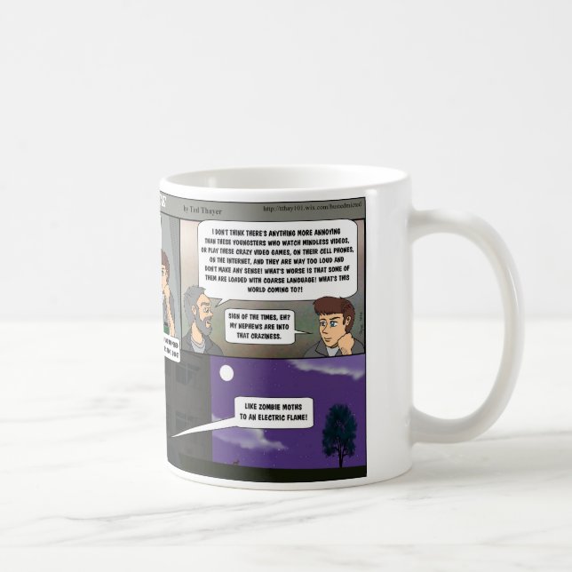 FOES & MICE - "Einer dieser Tage?" Tasse (Rechts)