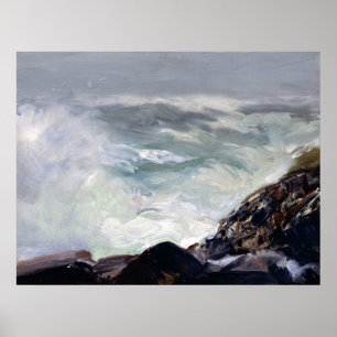 Fog Breakers von George Bellows (1913) Poster