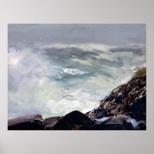 Fog Breakers von George Bellows (1913) Poster (Vorne)