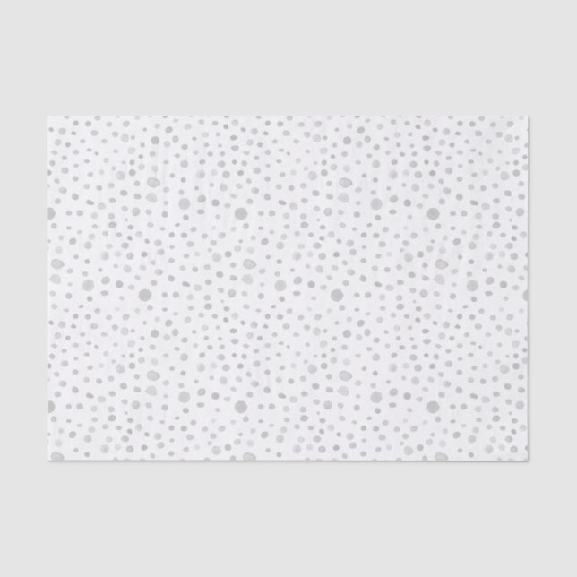 Fog Confetti Wasserfarben Dots Gewebe Papier (Vorderseite)