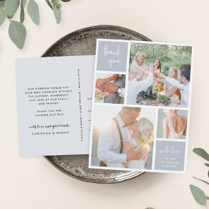 Fog Gray Collage   Hochzeitsszenario Foto Vielen D Postkarte