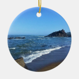 Fogarty Creek, Oregon Keramik Ornament