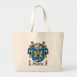 Fogarty Familienwappen Jumbo Stoffbeutel