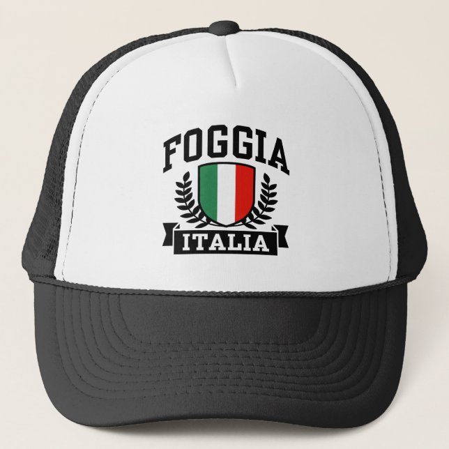 Foggia Italia Truckerkappe (Vorderseite)