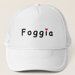 Foggia Italien, I Liebe Foggia Truckerkappe