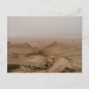 Foggy Beach Postkarte