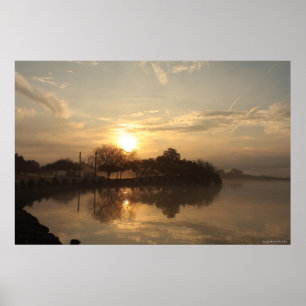 Foggy Day 10 Print Poster