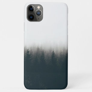 Foggy Forest Pine Mountain Ästhetische Kunst Case-Mate iPhone Hülle