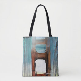 "Foggy Golden Gate" von AlarsenArtist Tote Bag Tasche