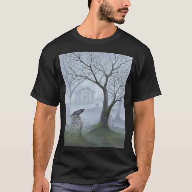 Foggy Graveyard T-Shirt (Vorderseite)