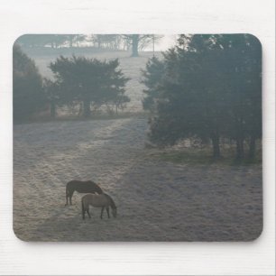 Foggy Grazing Mousepad