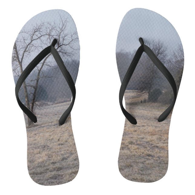 Foggy Meadow Flip Flops (Fußbett)