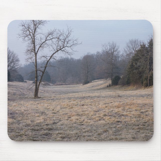 Foggy Meadow Mousepad (Vorne)