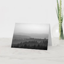 Foggy Mountains Landschaftsbild Foto