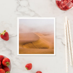 Foggy Namib Desert Serviette