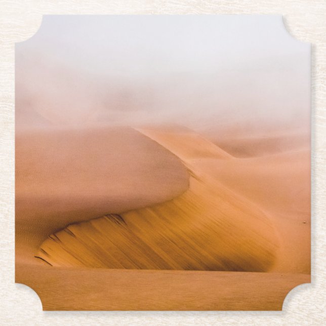 Foggy Namib Desert Untersetzer (Vorderseite)