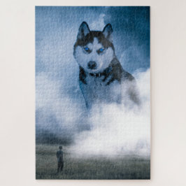 Foggy Spirit Husky | Moderne Fantasie