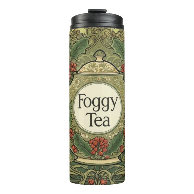 Foggy Tea Thermal Tumbler Thermosbecher (Vorderseite)