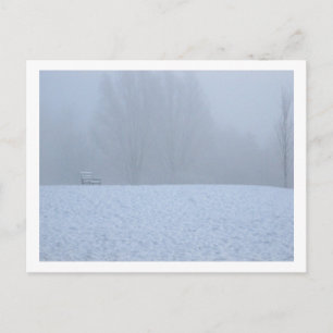 Foggy Winter Postkarte