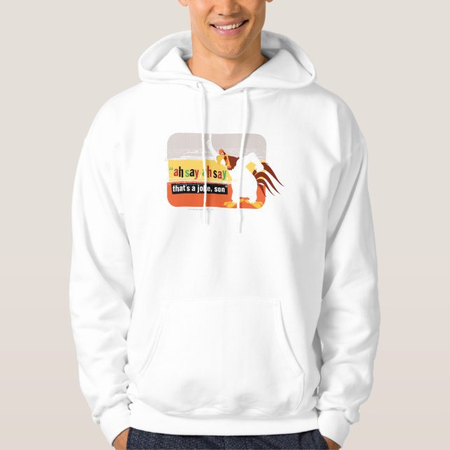 Foghorn, das ist ein Witz, Sohn Hoodie (Vorderseite)