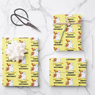 Foghorn Leghorn Arme verschränkt Geschenkpapier Set