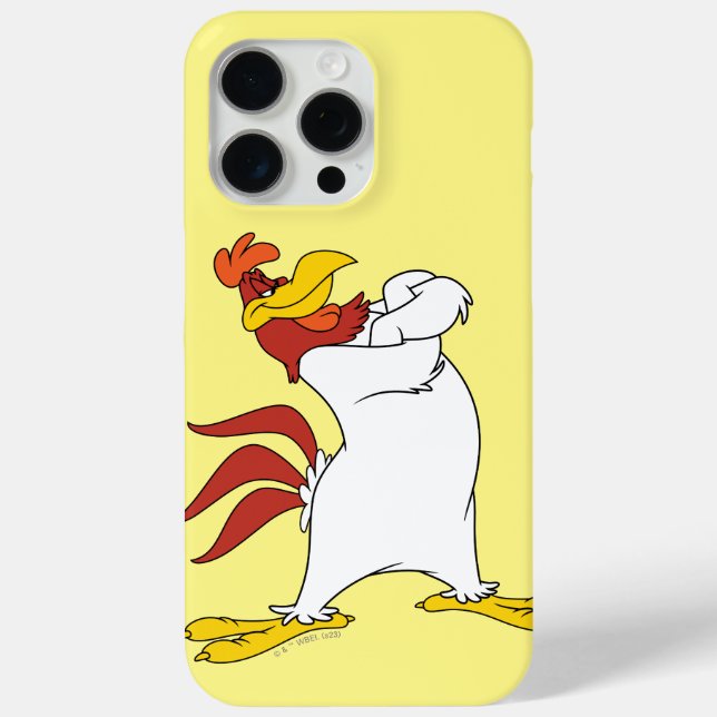 Foghorn Leghorn Arms Crossed Case-Mate iPhone Hülle (Rückseite)