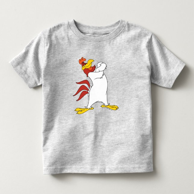 Foghorn Leghorn Arms Crossed Kleinkind T-shirt (Vorderseite)