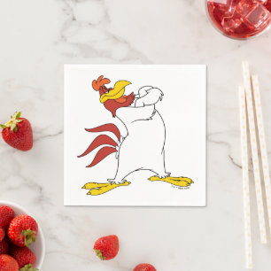 Foghorn Leghorn Arms Crossed Serviette