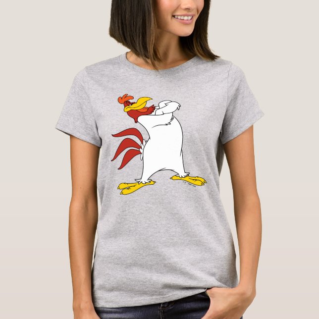 Foghorn Leghorn Arms Crossed T-Shirt (Vorderseite)