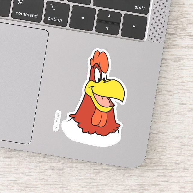 Foghorn Leghorn Closeup Aufkleber (Detail)