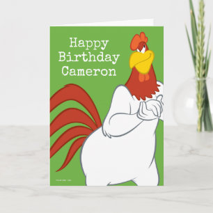 Foghorn Leghorn   Schalkhafter Blick Karte