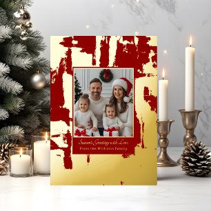 Fohlen Weihnachtskarten Vorlage 2 Foto Abstrakt Re