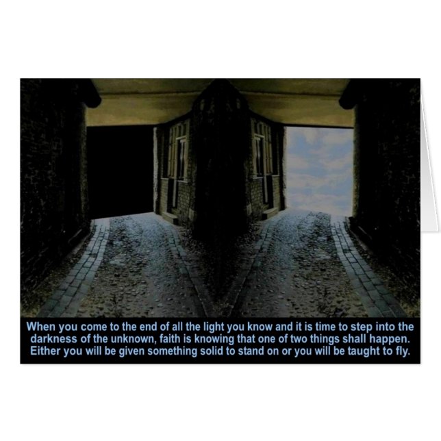 Foi, carte (Devant horizontal)