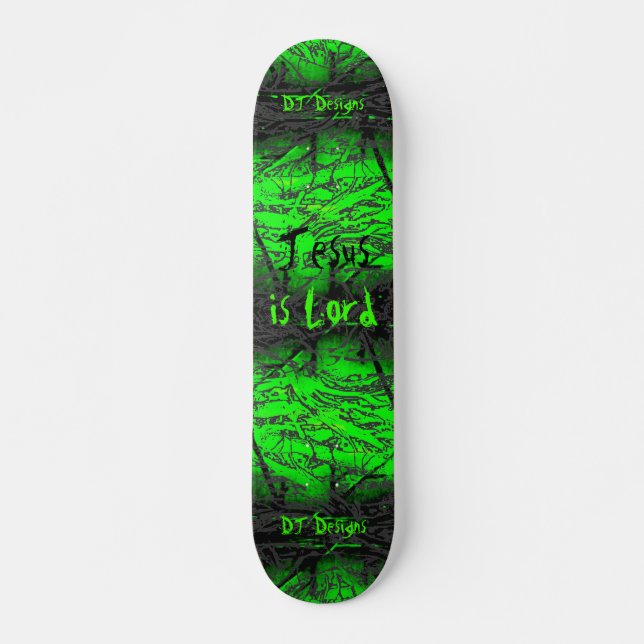Foi chrétienne Jésus est Lord Skateboard (Devant)