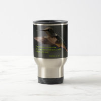 Foi de repos de colibri de tasse de voyage………